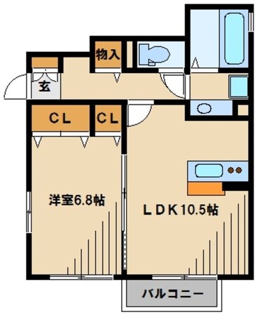 フルスハントの物件間取画像